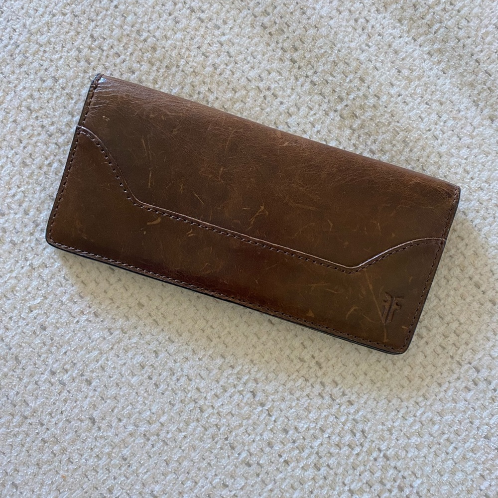 Frye Brown Leather Wallet